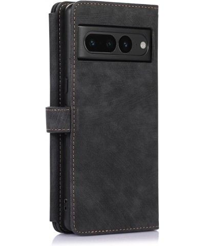 for Google Pixel 6 flip Phone case, Leather case with Nine Card Zipper Bag Brown Pixel 7 Green $17.47 Others