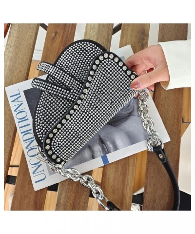 Black Saddle Bag Purse for Women Trendy Leather Crossbody Bag Small Shoulder Handbags Satchel Silver $10.82 Satchels