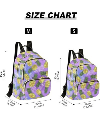 Pineapple Backpack Purse for Women Fashion Small Mini Backpack Daypacks Purse Back Pack Handbag Lady Purse,S Small $13.02 Bac...