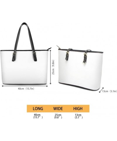 Women Van Gogh Tote Bag Pu Leather Top Handle Adjustable Satchel Handbags Shoulder Bag The Girl With a Pearl Earring $24.43 T...