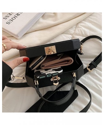 Retro Cassette Evening Clutch Purse Crystal Inlaid Bling Crossbody Shoulder for Graduation Wedding Party T-black $39.95 Eveni...