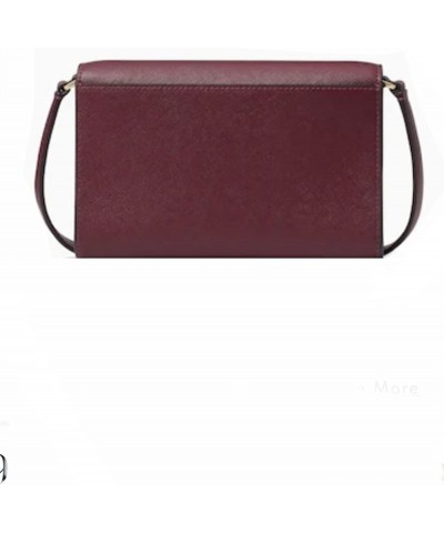 Kate Spade Brynn Leather Crossbody Bag Deep Berry $70.51 Crossbody Bags