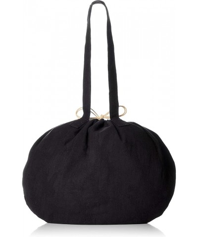 [アースメイド] LINEN MOON TOTE/S E5773 475173 Black (Black 19-3911tcx) $22.39 Totes