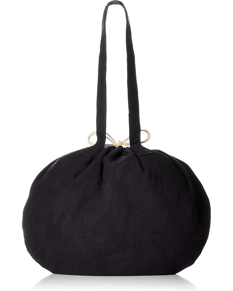 [アースメイド] LINEN MOON TOTE/S E5773 475173 Black (Black 19-3911tcx) $22.39 Totes