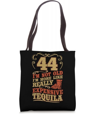 44th Birthday Tequila Drinking 44 Years Old Tequila Drinker Tote Bag $12.50 Totes