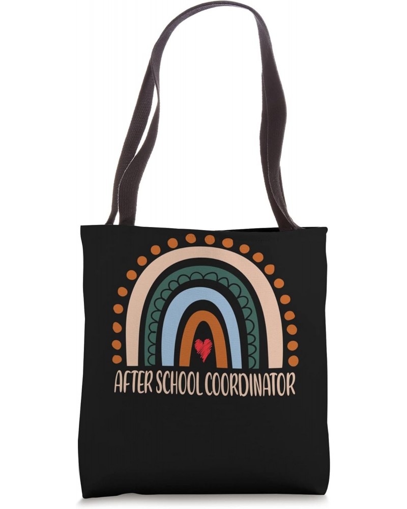 After School Coordinator Rainbow Appreciation Back To School Tote Bag $15.36 Totes