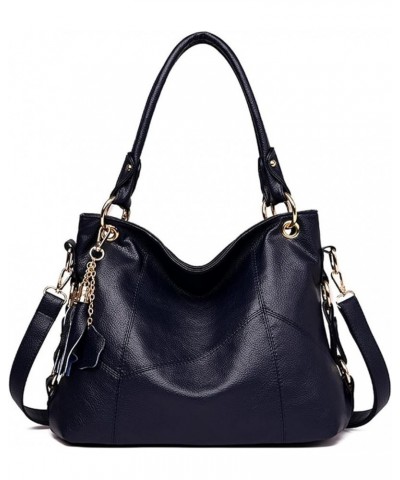 Female Handbag Bag Genuine Leather Tote Handbag Work Shoulder Bag Large Luxury Design (Color : Black, Size : 14 * 11 * 6'') 1...