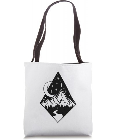 Geometric Diamond Night Sky Tote Bag $10.58 Totes