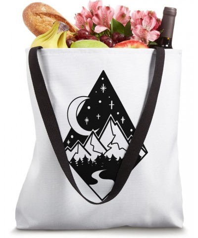 Geometric Diamond Night Sky Tote Bag $10.58 Totes