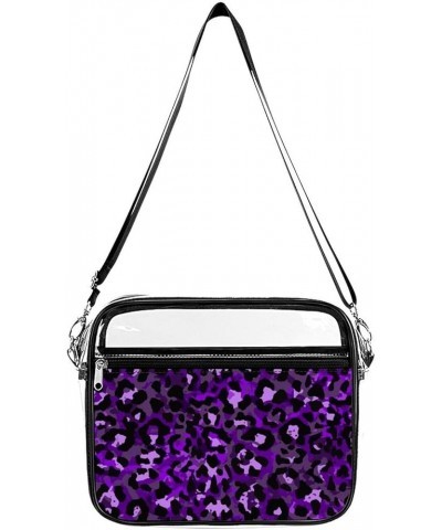 Women's Clear Crossbody Bag Fashion Shoulder Bag Purse With Adjustable Strap Color509 $17.99 Totes