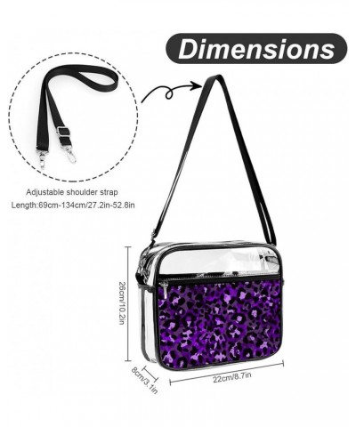 Women's Clear Crossbody Bag Fashion Shoulder Bag Purse With Adjustable Strap Color509 $17.99 Totes