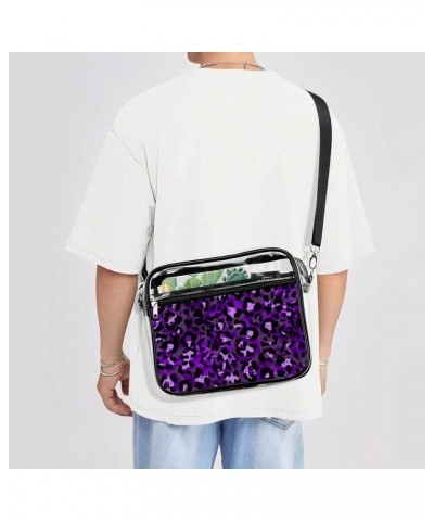 Women's Clear Crossbody Bag Fashion Shoulder Bag Purse With Adjustable Strap Color509 $17.99 Totes