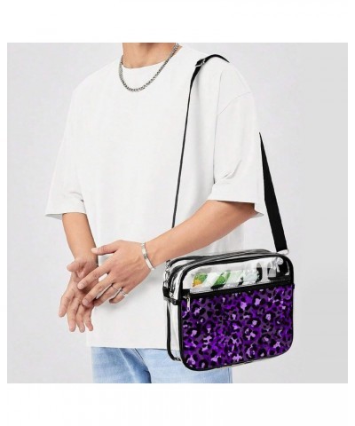 Women's Clear Crossbody Bag Fashion Shoulder Bag Purse With Adjustable Strap Color509 $17.99 Totes