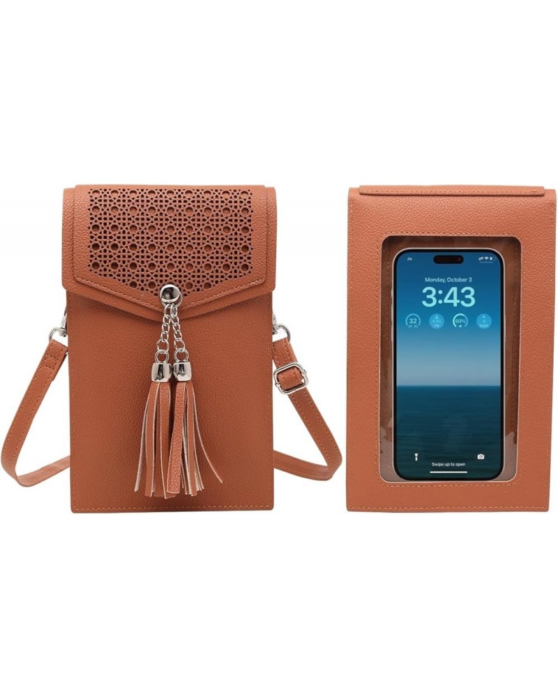 Small Crossbody Bag for Women - Phone Purse Crossbody Cell Phone Purse for Women with 2 Strap Brown-new-an $10.07 Crossbody Bags