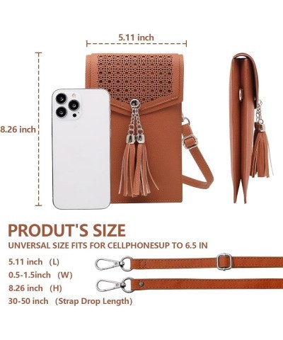 Small Crossbody Bag for Women - Phone Purse Crossbody Cell Phone Purse for Women with 2 Strap Brown-new-an $10.07 Crossbody Bags