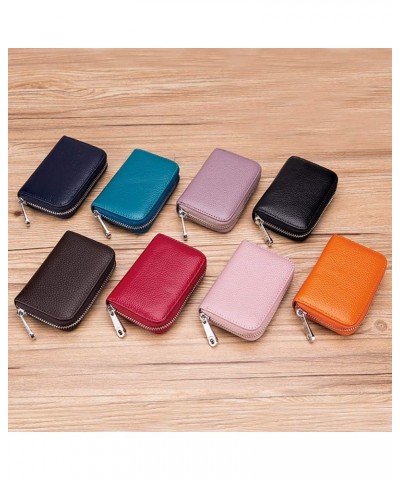 Large Capacity Women Wallet Ladies Real First Layer Cowhide Leather Purse Female Organ Credit Card Holder RFID Blocking Men's...