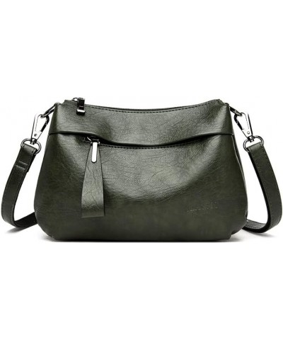 Women Shoulder HandBags Crossbody Bags For Female Leather Designer Purses Handbag Women's Messenger Bag 1051 Green $18.72 Sho...