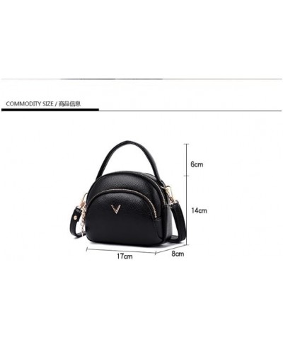 Women's Bag, Small Mobile Phone Bag, Soft Leather Shoulder Bag, Light Gray, 17 * 8 * 14CM Red $19.39 Totes